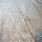 Valkoinen Poncho -tyylinen Neule - Koko M-L - pikkukuva 4