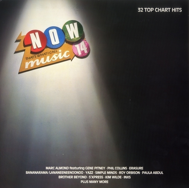 NOW 14 (2-LP), 1989, ks. kappaleet