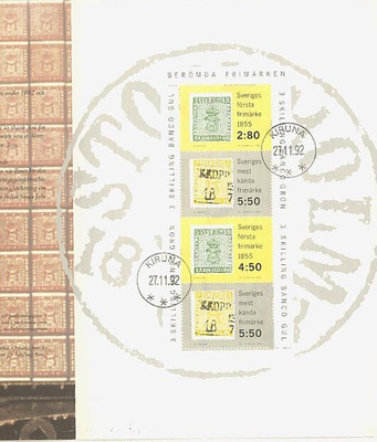 Ruotsi Mi 1714-6 o, 1992 postin joululahja