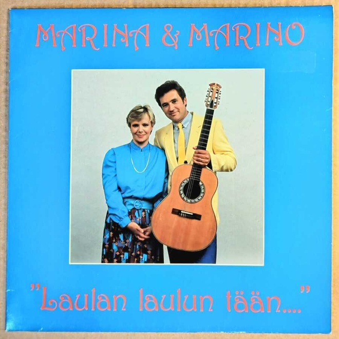 MARINA & MARINO: Laulan laulun tään – LP 1984 Rauno Lehtinen