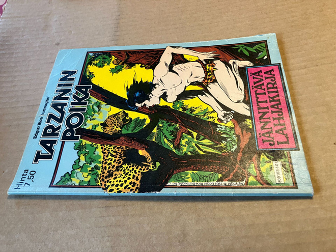 TARZANIN POIKA ALBUMI 1/1981 HYVÄ