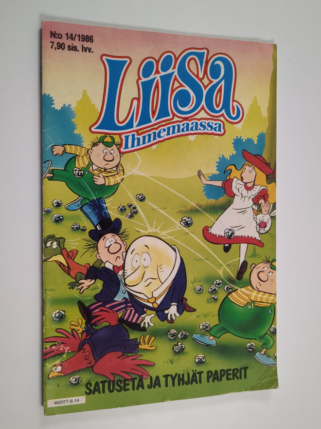 Liisa ihmemaassa nro 14/1986