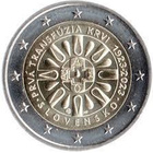 Slovakia 2 euro 2023 Ensimmäinen verensiirto 100 vuotta, UNC - pikkukuva 3