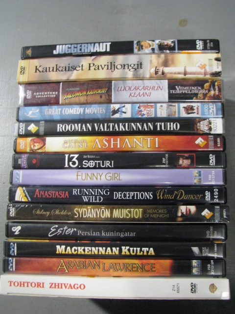 OMAR SHARIF ELOKUVAT + TV-SARJA