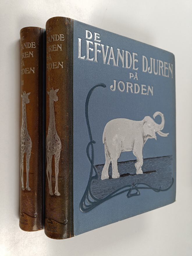 Charles John Cornish : De lefvande djuren på jorden 1-2 -...