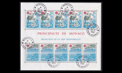 Monaco 1746-7BL32 o Europa (1986)