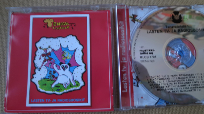 Lasten tv- ja radiosuosikit CD