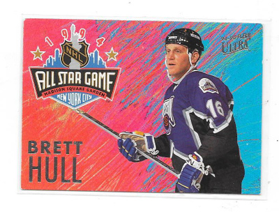 1994-95 Ultra All-Stars #11of12 Brett Hull St Louis Blues