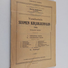 Vuosiluettelo Suomen kirjakauppaan 1906 = Årskatalog för ... - pikkukuva 1