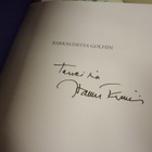 Hannu Tarmio: RAKKAUDESTA GOLFIIN (1.p.2001+nimmari!) Sis.pk - pikkukuva 3