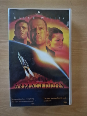 Armageddon (1998) (Bruce Willis) VHS