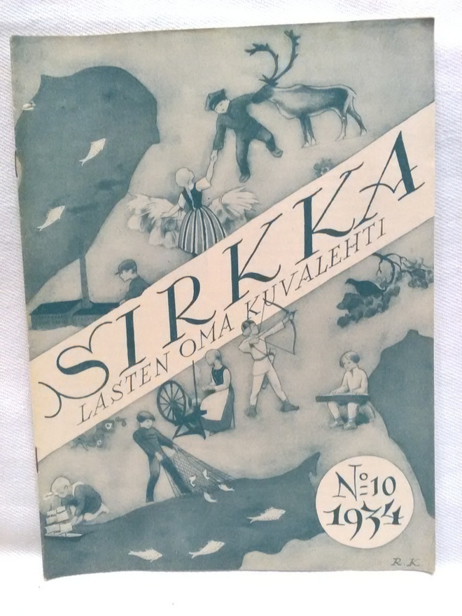 Sirkka N:o 10 1934 lasten oma kuvalehti