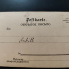 Vanha onnittelukortti Poika ja tarjotin - pikkukuva 2