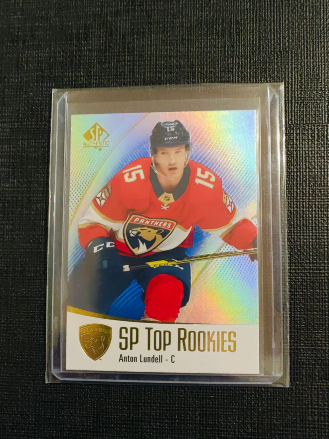 Anton Lundell - 21-22 SP Top Rookies Blue