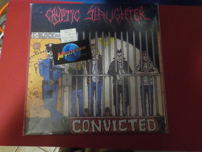 CRYPTIC SLAUGHTER - CONVICTED M-/M- LP