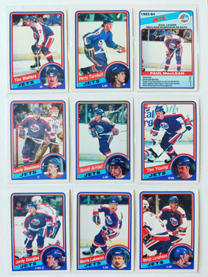 84-85 Opc - Winnipeg Jets 15kpl