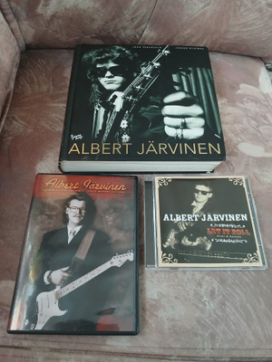 Albert Järvinen - KIRJA + 2CD & DVD