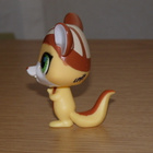 LITTLEST PET SHOP kelta-ruskea MAAORAVA #2692 - pikkukuva 2