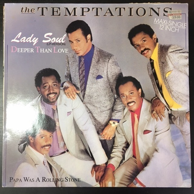 Temptations - Lady Soul / Deeper Than Love 12'' SINGLE