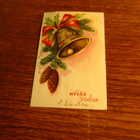 vanhakoko pk pt 104/10 joulunkello signeerattu + tub 1957 - pikkukuva 1
