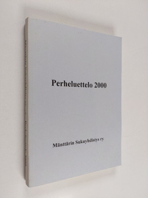 Perheluettelo 2000
