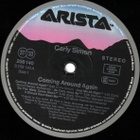 CARLY SIMON :: COMING AROUND AGAIN :: VINYYLI  LP     1987 - pikkukuva 3
