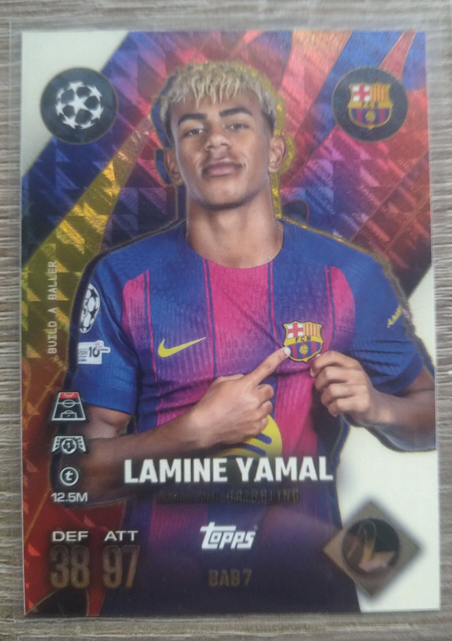 Lamine Yamal build a baller