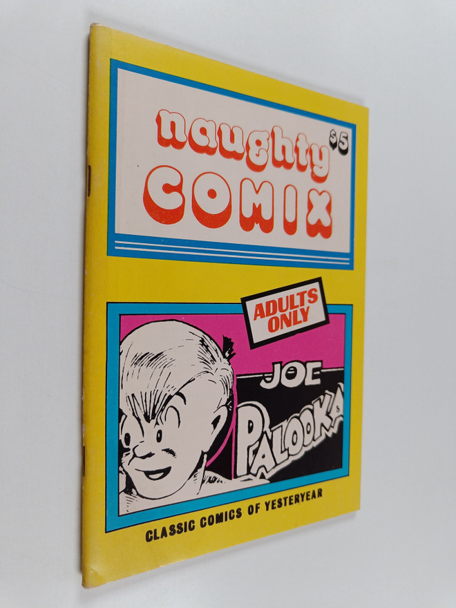 Naughty comix, Joe Palooka : Classic Comics of Yesteryear