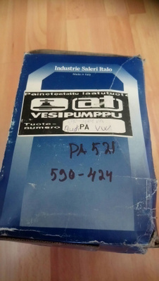 Audi, VW, Seat, Ford Vesipumppu Saleri SIL 590-424 ( PA521 )