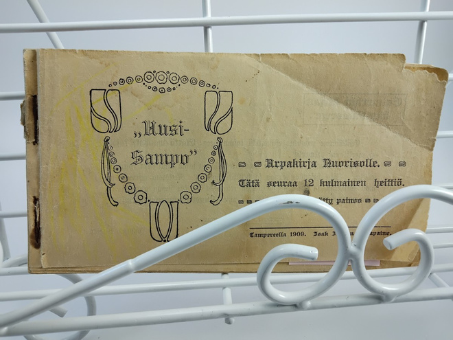 Uusi-Sampo arpakirja nuorisolle v.1909