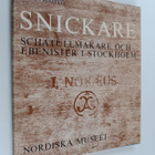 Erik Andren : Snickare, schatullmakare och ebenister i St... - pikkukuva 1