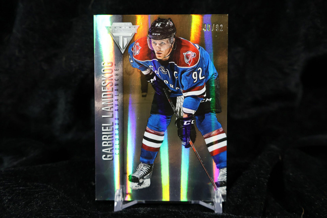Gabriel Landeskog 2013-14 Panini Titanium Jersey Number /92