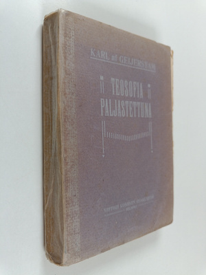 Karl af Geijerstam : Teosofia paljastettuna : palanen nyk...