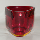 Iittala punainen TRIS tuikku,,, 1 kpl - pikkukuva 1
