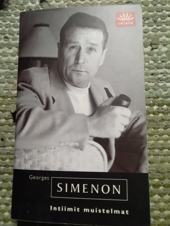 Georges Simenon: Intiimit muistelmat -pokkari-