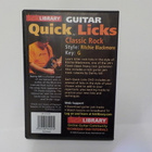 QUICK LICKS CLASSIC ROCK, STYLE: RITCHIE BLACKMORE UUSI DVD - pikkukuva 2