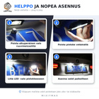 Lincoln LED rekisterikilven valot — kirkkaan valkoinen 600 - pikkukuva 5