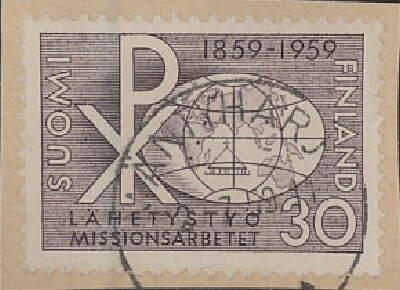 1959 lähetystyö 30 (mk) MÄNTYHARJU --59