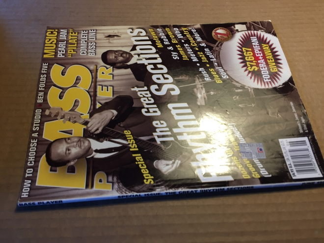 BASS PLAYER MAGAZINE 6/1998 HYVÄ