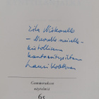Lauri Kokkonen : Hopeinen kynttilänjalka (signeerattu, te... - pikkukuva 3