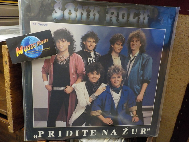 ŠANK ROCK - PRIDITE NA ŽUR M-/EX- LP