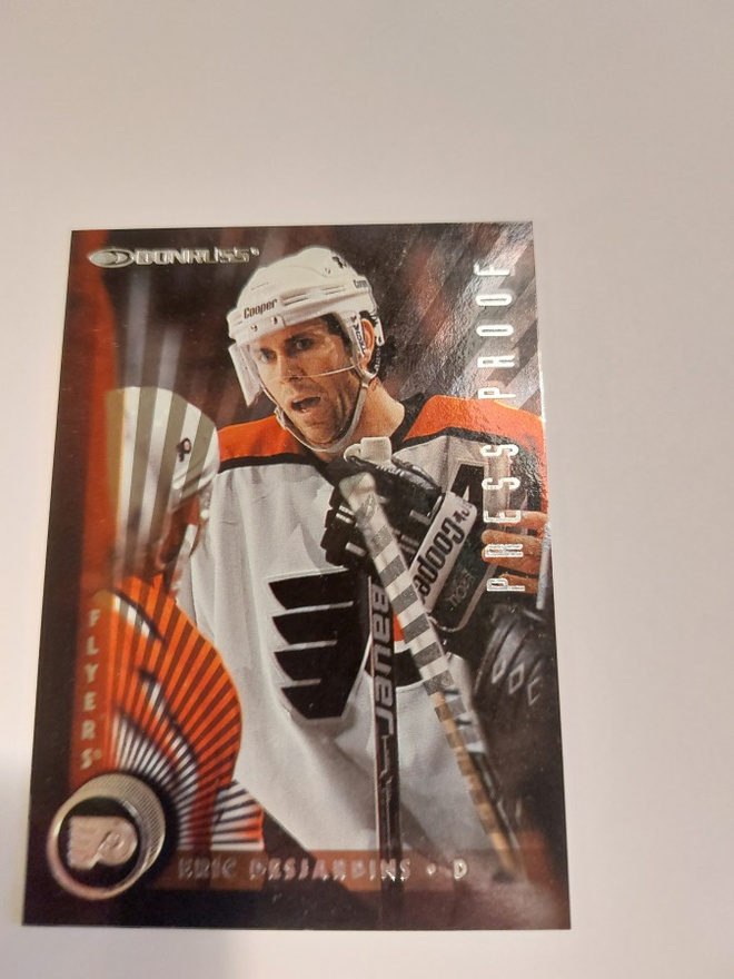 97-98 Donruss Press Proofs Silver #141 Eric Desjardins /2000