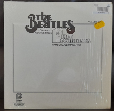 Beatles - 1st live recordings volume 1 lp