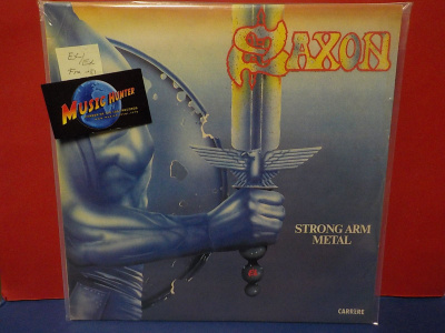 Saxon - Strong Arm Metal EX-/EX LP