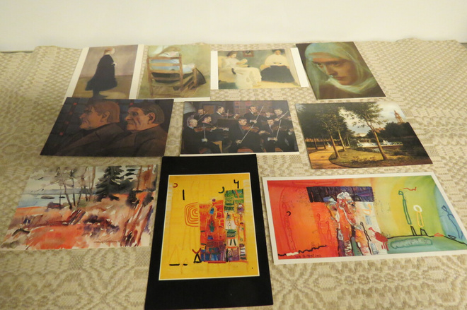 10 KPL TAIDEKORTTEJA KÄYTTÄMÄTTÖMIÄ YHT. 1€ + POSTIKULUT