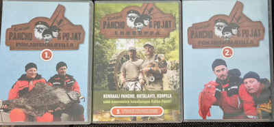 Kenraali Pancho & Pojat Kaudet 1-3 -DVD
