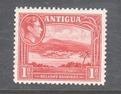 Antigua 1938 1 postituoreena.