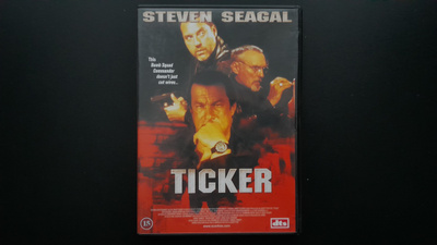 DVD: Ticker (Steven Seagal, Dennis Hopper 2001)