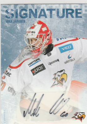 2016/17 Cardset Signature Mika Järvinen , Sport
