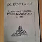 De Tabellario - akateeminen tutkielma postinkantajasta 1689 - pikkukuva 2